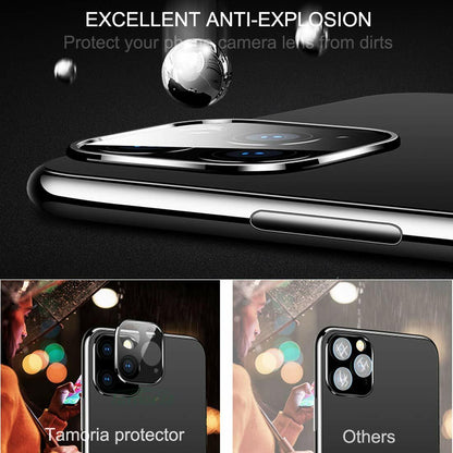 For Iphone 15 14 13 12 11 Pro Max Tempered Glass Camera Lens Cover Protector