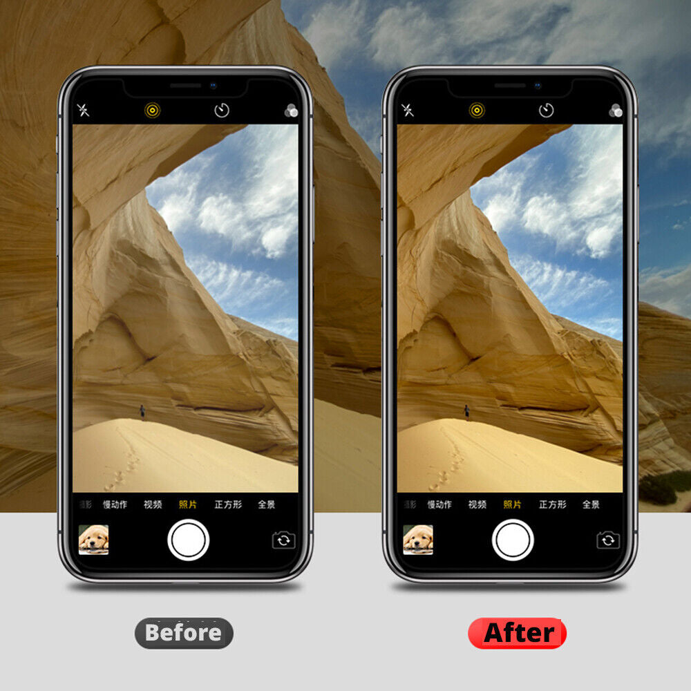 For Iphone 15 14 13 12 11 Pro Max Tempered Glass Camera Lens Cover Protector