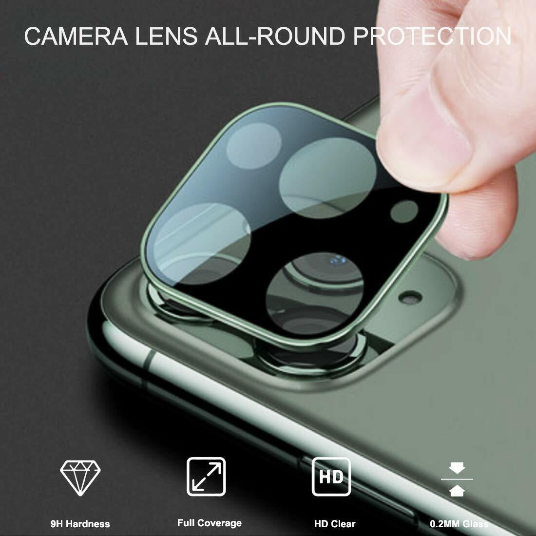 For Iphone 15 14 13 12 11 Pro Max Tempered Glass Camera Lens Cover Protector